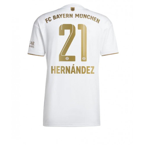 Bayern Munich Lucas Hernandez #21 Bortedrakt 2022-23 Kortermet Bayern Munich Lucas Hernandez #21 Bortedrakt 2022-23 Kortermet